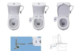 Deluy Chrome Series - Bidet Met Koud Water - QuickRelease Functie - Enkele Sproeikop - Hygiënisch Alternatief Voor Toiletpapier -Badkamer Wijs 1200x799 30