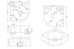 Differnz Cleo Fonteinset - Wasbak Natuursteen - Zwart - Gebogen Kraan - Chroom - Standaard Greep - 30 X 30 X 10 Cm -Badkamer Wijs 1200x799 35
