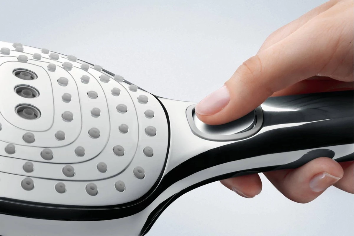 Hansgrohe Raindance Select E 120 3jet Handdouche - Chroom 17 Hansgrohe Raindance Select E 120 3jet Handdouche - Chroom - Afbeelding 15