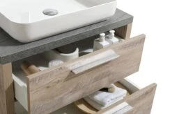 Badplaats Badkamermeubel Set Indiana 70 Cm - Hout Look - Badmeubel Met Spiegel -Badkamer Wijs 1200x800 116