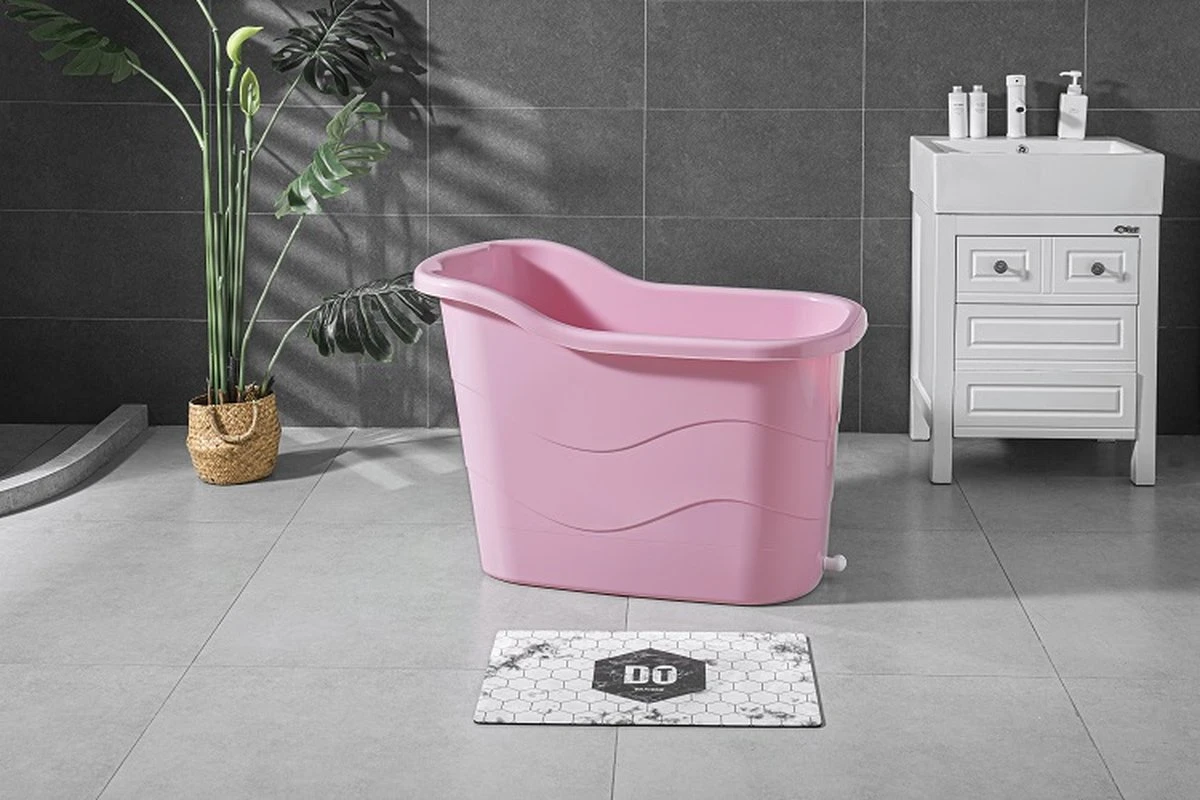 Goodlife Zitbad Voor Volwassenen XL – Roze - Bath Bucket – 330L 1M Lang – Mobiele Badkuip – Zitbad Voor In De Douche - Zitbad - Mobiele Badkuip - Zitbad Kinderen - Zitbad Voor Volwassenen 4 Goodlife Zitbad Voor Volwassenen XL – Roze - Bath Bucket – 330L 1M Lang – Mobiele Badkuip – Zitbad Voor In De Douche - Zitbad - Mobiele Badkuip - Zitbad Kinderen - Zitbad Voor Volwassenen - Afbeelding 2