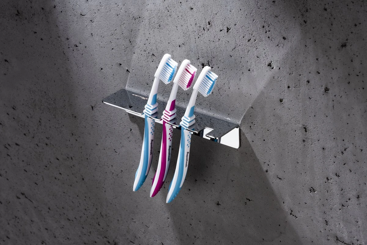 Sagittarius One 40S1 Tandenborstelhouder Chroom | Opzetborstelhouder Zonder Boren | Verchroomd Roestvrij Staal Tandenborstelhouder Hangend | Passend Voor Alle Grote Merken 5 Sagittarius One 40S1 Tandenborstelhouder Chroom | Opzetborstelhouder Zonder Boren | Verchroomd Roestvrij Staal Tandenborstelhouder Hangend | Passend Voor Alle Grote Merken - Afbeelding 3