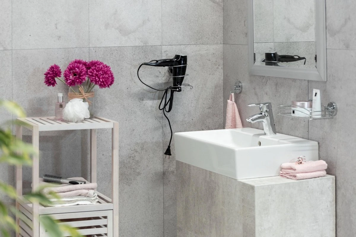 WENKO Vacuum-Loc Doucherek Chroom - Bevestigen Zonder Boren 8 WENKO Vacuum-Loc Doucherek Chroom - Bevestigen Zonder Boren - Afbeelding 6