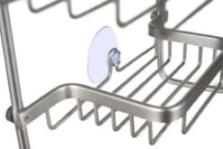 Recalma Doucherek 3 Laags - Monteren Zonder Boren - Zilver - Zuignap - Ook Voor Grote Flessen - Opbergrek Douche - 3 Etages -Badkamer Wijs 1200x800 67