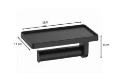 SaniRay Toiletrolhouder Met Telefoonhouder - Toiletrolhouder Met Planchet Voor Telefoon - Kunststof - WC Rolhouder Met Plankje Voor Telefoon. -Badkamer Wijs 1200x801 7