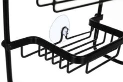Recalma Doucherek 3 Laags - Monteren Zonder Boren - Zwart - Zuignap - Ook Voor Grote Flessen - Opbergrek Douche - 3 Etages 13 Recalma Doucherek 3 Laags - Monteren Zonder Boren - Zwart - Zuignap - Ook Voor Grote Flessen - Opbergrek Douche - 3 Etages -Badkamer Wijs 1200x802 2