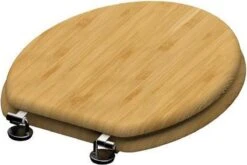 SCHÜTTE WC-Bril 81001 NATURAL BAMBOO - Massief Bamboe - Verchroomde Scharnieren -Badkamer Wijs 1200x803 1