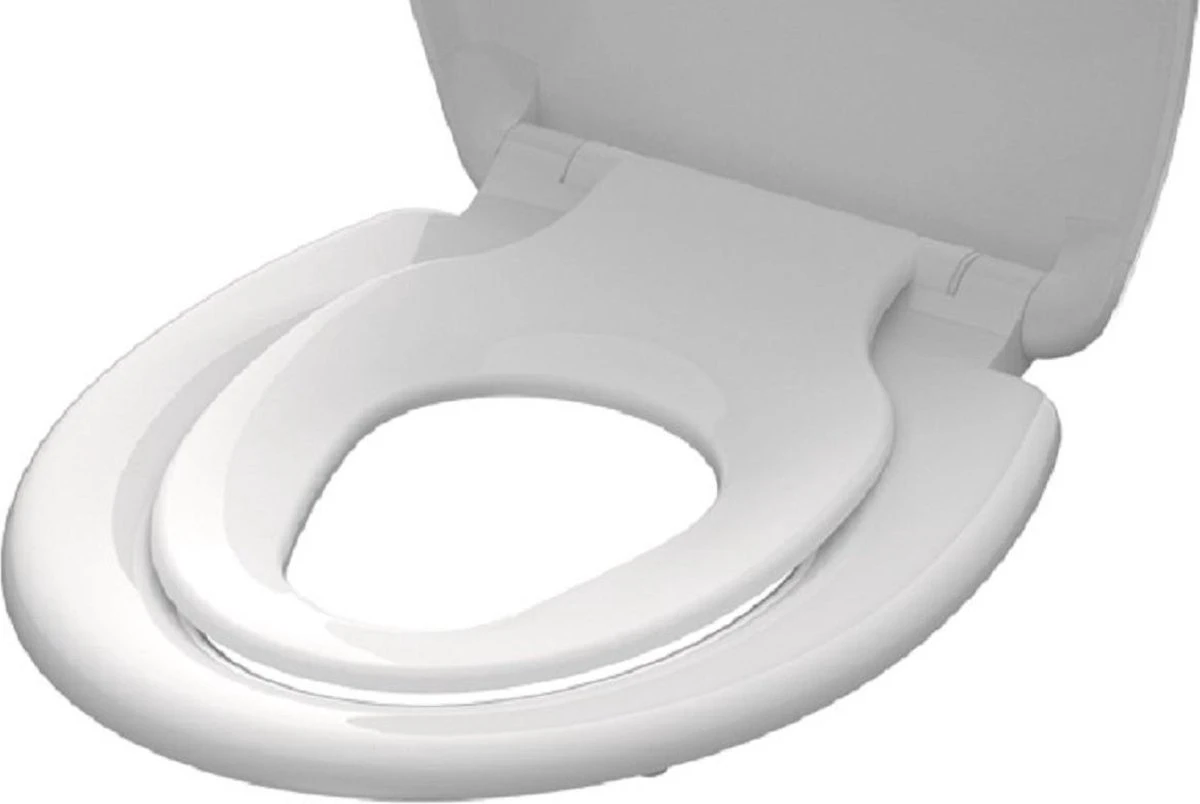SCHÜTTE WC-Bril 82940 FAMILY WHITE - Duroplast - Soft Close - Afklikbaar - Geïntegreerde Kinderzitting - Gelakt - Wit 6 SCHÜTTE WC-Bril 82940 FAMILY WHITE - Duroplast - Soft Close - Afklikbaar - Geïntegreerde Kinderzitting - Gelakt - Wit - Afbeelding 4