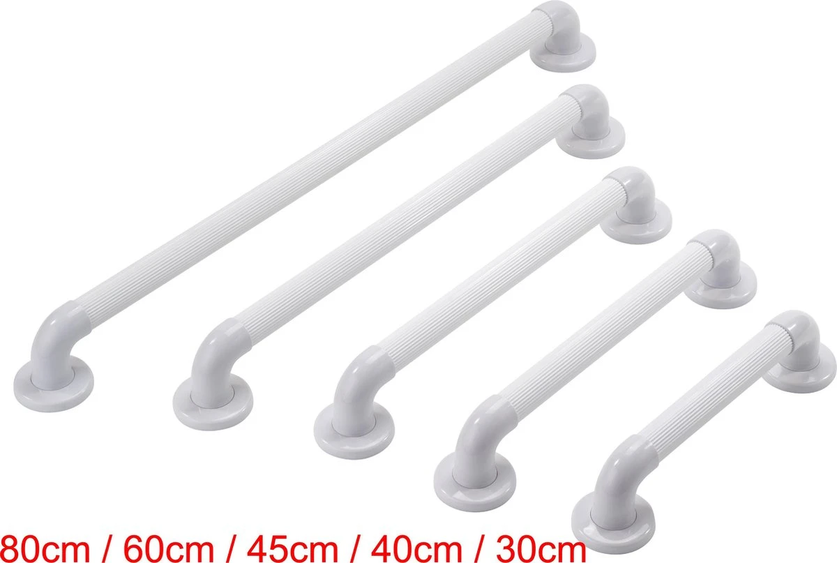 Wandbeugel 40 Cm Extra Grip. Handgreep / Wandgreep Voor Badkamer / Douche / Toilet. Toiletbeugel / Badgreep / Douchegreep 5 Wandbeugel 40 Cm Extra Grip. Handgreep / Wandgreep Voor Badkamer / Douche / Toilet. Toiletbeugel / Badgreep / Douchegreep - Afbeelding 3