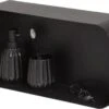 Sealskin Brix - Wandkubus Wandelement Wandrek - 12x50x24 Cm - Metaal - Zwart 2 Sealskin Brix - Wandkubus Wandelement Wandrek - 12x50x24 Cm - Metaal - Zwart -Badkamer Wijs 1200x808 3