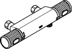 GROHE Grohtherm 1000 Performance Thermostatische Douchekraan - 12cm - Zonder Koppelingen - Chroom - 34778000 -Badkamer Wijs 1200x808 8