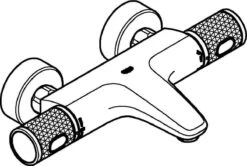 GROHE Grohtherm 1000 Performance Thermostatische Badkraan - 15cm - Met Koppelingen - Chroom - 34779000 -Badkamer Wijs 1200x808 9