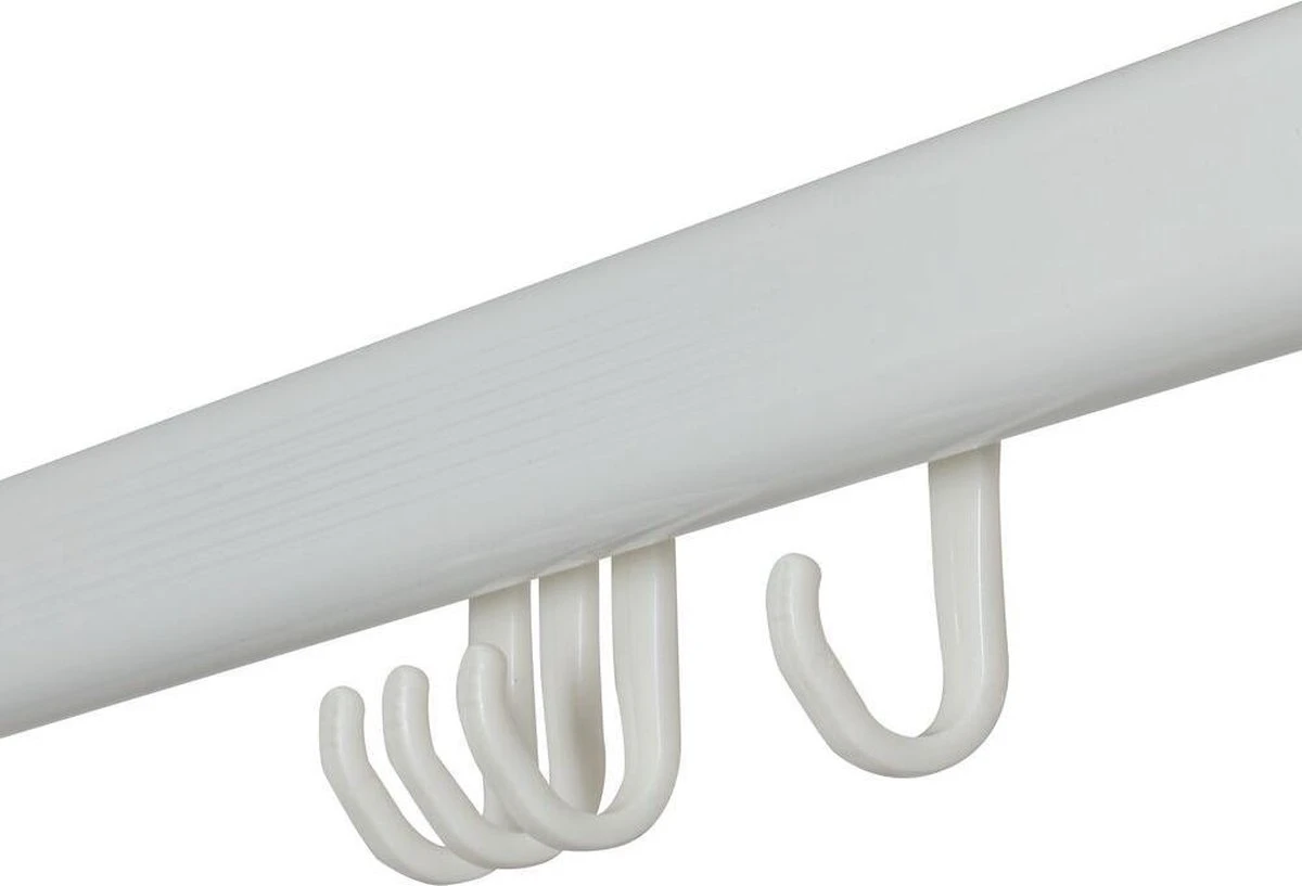 Sealskin - Easy Roll Douchegordijnstangset - 90x90x90 Cm - Wit 6 Sealskin - Easy Roll Douchegordijnstangset - 90x90x90 Cm - Wit - Afbeelding 4