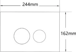 QeramiQ Push Bedieningspaneel Toilet - Frontbediening - Mat Zwart - Voor Geberit UP320/UP720 9 QeramiQ Push Bedieningspaneel Toilet - Frontbediening - Mat Zwart - Voor Geberit UP320/UP720 -Badkamer Wijs 1200x817 4
