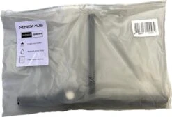 Minismus Extra Brede Douchewisser Met Ophanghaak - Raamwisser - Silicone Douchetrekker Badkamer - 33 Cm Breed - Zwart -Badkamer Wijs 1200x818 2