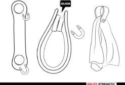 Brute Strength - Leren Magneet Theedoekhaak - Zwart - 2 Stuks - Ophanghaakje - Keukendoekhaakje - Handdoekhaakje - Handdoeklus - Handdoekhanger - Handdoekhaak - Magnetisch -Badkamer Wijs 1200x822 1