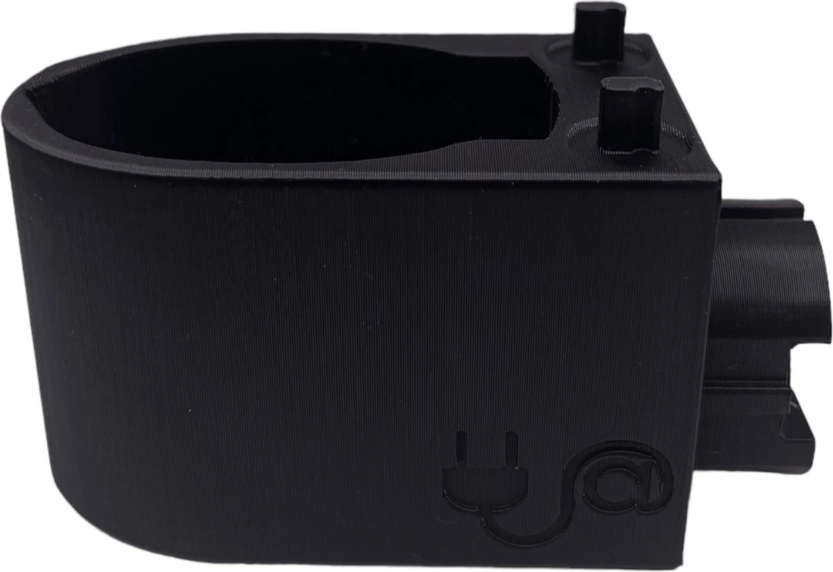 Plugware Oral-B Elektrische Tandenborstelhouder- Opzetborstelhouder - Zwart - Kabelloos Opladen - Badkamer Accessoires - Zonder Boren 5 Plugware Oral-B Elektrische Tandenborstelhouder- Opzetborstelhouder - Zwart - Kabelloos Opladen - Badkamer Accessoires - Zonder Boren - Afbeelding 3