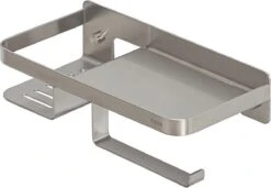 Tiger Caddy - Toiletrolhouder Met Planchet 24 Cm - RVS Geborsteld -Badkamer Wijs 1200x831 2