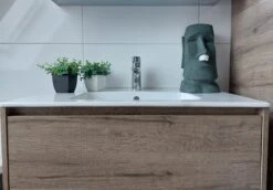 Rotary Hero® Moai - Tissue Box Houder Voor Zakdoeken Tissue Dispenser Cosmeticadoekjesbox - Voor Keuken Badkamer Slaapkamer - Rechthoekig - 18x19x31.5 Cm -Badkamer Wijs 1200x834