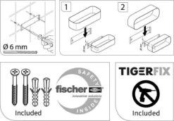 Tiger 2-Store - Wandrekje / Douchemandje - 25 Cm - Zwart 30 Tiger 2-Store - Wandrekje / Douchemandje - 25 Cm - Zwart -Badkamer Wijs 1200x836 1