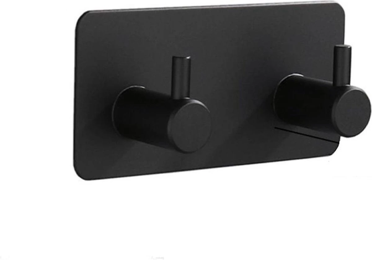Igoods Handdoekhaakjes Zelfklevend - Badkamer & Keuken - Handdoekhouder Zwart | 2 In 1 3 Igoods Handdoekhaakjes Zelfklevend - Badkamer & Keuken - Handdoekhouder Zwart | 2 In 1