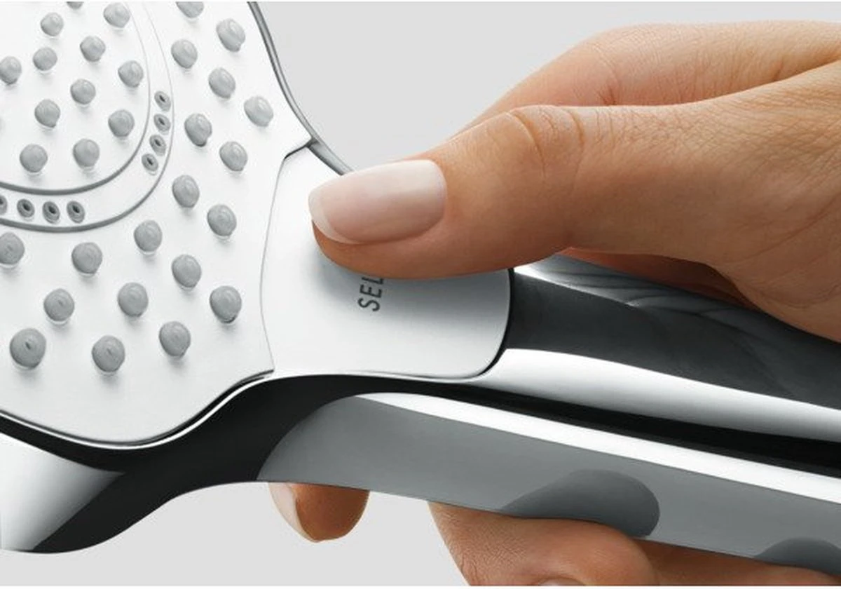 Hansgrohe Croma Select S Vario Handdouche - Wit / Chroom 11 Hansgrohe Croma Select S Vario Handdouche - Wit / Chroom - Afbeelding 9