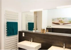 Proventa LED Spiegellamp Badkamer 90 Cm Met Zwaai Sensor - Dimbaar Van Warm Naar Koud Wit - Chroom -Badkamer Wijs 1200x843 1