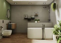 GROHE Essence New Wastafelkraan – Medium - Met Trekwaste - Hard Graphite Geborsteld (mat Antraciet) - 23462AL1 -Badkamer Wijs 1200x850 7