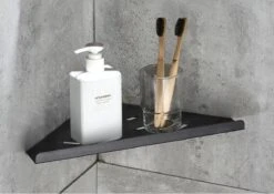 Vannons - Doucherek - Doucherek Hangend - Doucheplankje - Metaal - Set Van 2 - Zwart 21 Vannons - Doucherek - Doucherek Hangend - Doucheplankje - Metaal - Set Van 2 - Zwart -Badkamer Wijs 1200x852 4