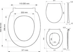 Tiger Pasadena Toiletbril - WC Bril - Thermoplast - Wit -Badkamer Wijs 1200x854 10