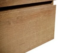 Badkamermeubel Angela 120cm Eiken - Badmeubel Met Zwarte Wastafel -Badkamer Wijs 1200x857 3