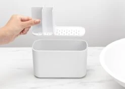 Brabantia ReNew Tandenborstelhouder - 11 X 19,6 X 9,9 Cm - White -Badkamer Wijs 1200x859 1