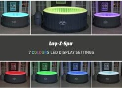 Bestway Lay-Z-Spa Jacuzzi ''Bali Airjet'' Bubbelbad Voor 4 Personen, Inclusief Soft-touch Bedieningspaneel 29 Bestway Lay-Z-Spa Jacuzzi ''Bali Airjet'' Bubbelbad Voor 4 Personen, Inclusief Soft-touch Bedieningspaneel -Badkamer Wijs 1200x861 8