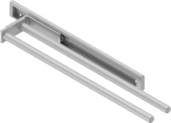 Eleganca Handdoekrek – Handdoekhouder Keuken – Handdoekstang – Ideaal Voor In Keukenkastjes – 44cm Uittrekbaar – 2 Armen – Handdoekrek Badkamer – Inclusief Bevestigingsmateriaal – Hoge Kwaliteit Aluminium – Zilver -Badkamer Wijs 1200x862 1