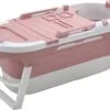Vonia Opvouwbaar Bad - Zitbad - Bath Bucket - 140 Cm Lang - Inklapbaar Bad - Incl. Badkussen - Roze 1 Vonia Opvouwbaar Bad - Zitbad - Bath Bucket - 140 Cm Lang - Inklapbaar Bad - Incl. Badkussen - Roze -Badkamer Wijs 1200x862 4