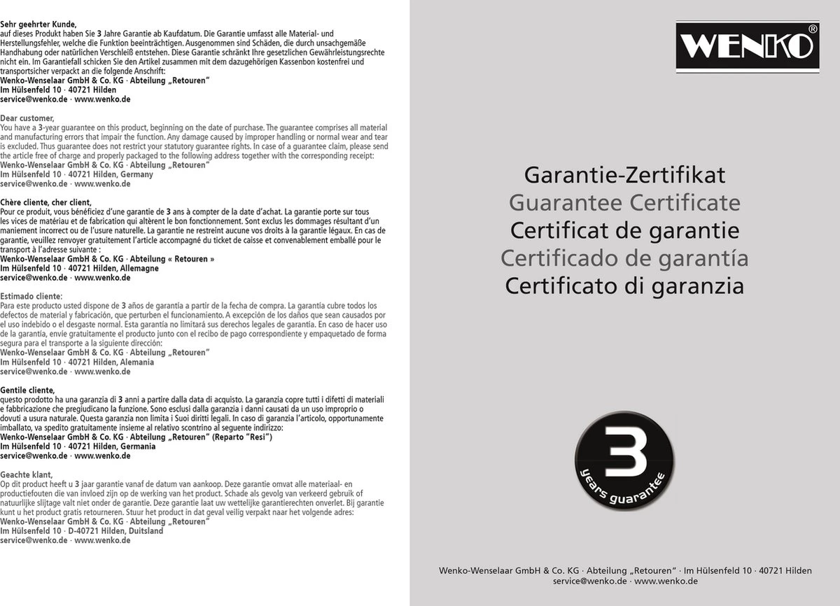 WENKO WC Bril Habos - Wit Thermoplast - Easy-Close Sluiting - Fix-Clip Bevestiging In RVS - Toiletbril - Toiletzitting 8 WENKO WC Bril Habos - Wit Thermoplast - Easy-Close Sluiting - Fix-Clip Bevestiging In RVS - Toiletbril - Toiletzitting - Afbeelding 6