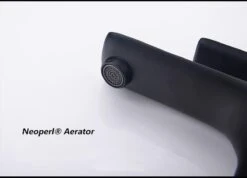 Inspire Badkamer Kraan Zwart Inclusief Aansluitingen - Wastafel Kraan - Zwart Chroom -Badkamer Wijs 1200x867 6