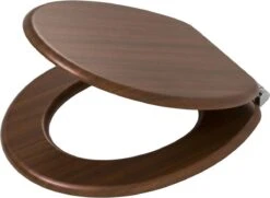 Tiger Douglas - Toiletbril - MDF - Walnoot