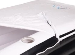 FlowMotion Opblaasbaar Ligbad Met Afdekhoes - Inclusief Pomp En Opbergtas - Ligbad - Zitbad - Zwembad - Opblaasbare Badkuip - Opblaas Bad - Bathtub - Jacuzzi - Opvouwbaar Bad - Badkuip -Badkamer Wijs 1200x881