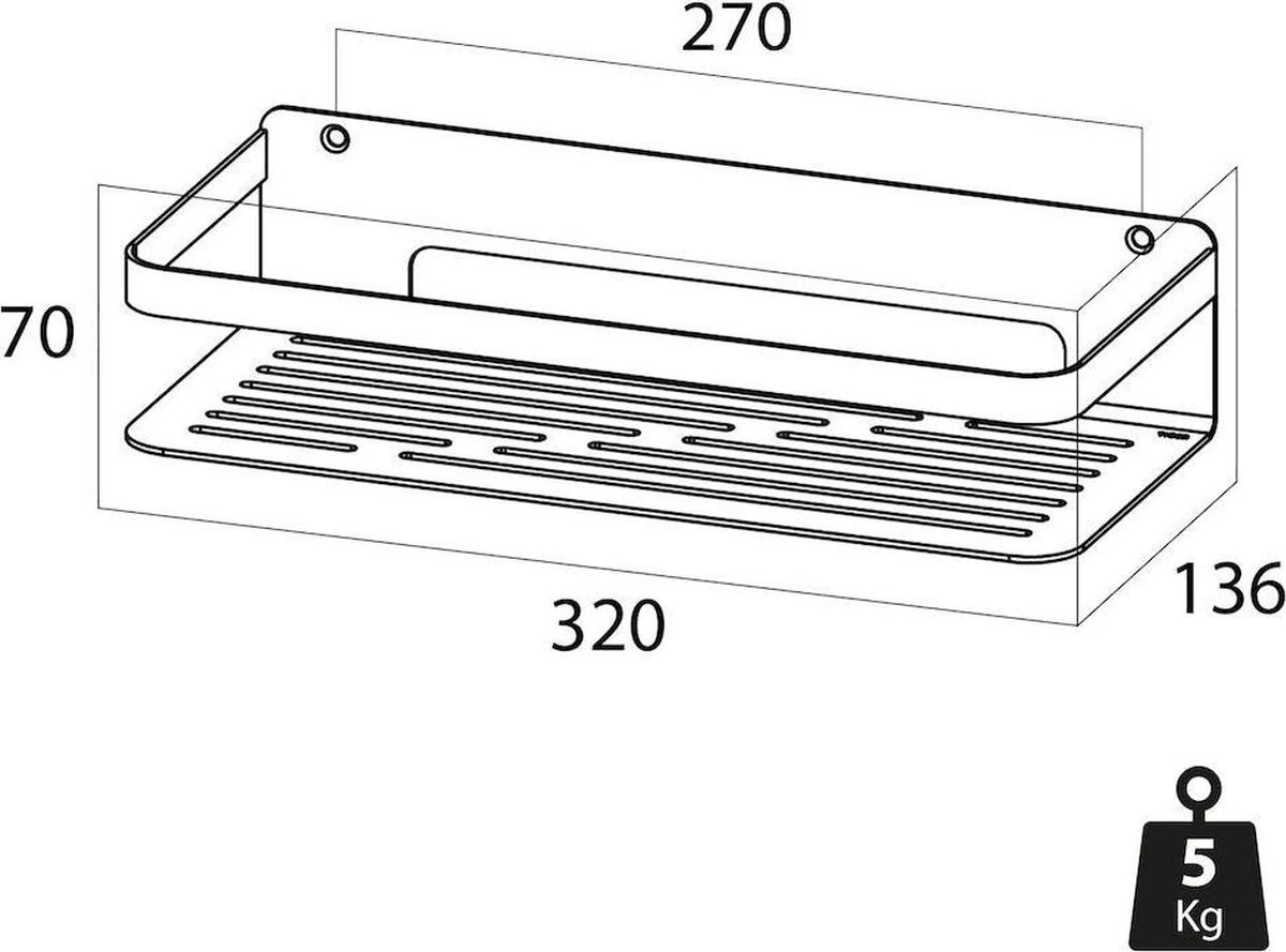 Tiger Caddy - Douchemand 32 Cm - Zwart 5 Tiger Caddy - Douchemand 32 Cm - Zwart - Afbeelding 3