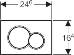 Geberit Sigma 01 Bedieningspaneel - Wit -Badkamer Wijs 1200x896 1