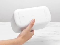 Brabantia ReNew Tandenborstelhouder - 11 X 19,6 X 9,9 Cm - White -Badkamer Wijs 1200x898 3