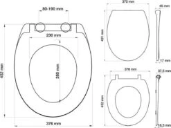 Tiger Ventura - Toiletbril - WC Bril - Duroplast - Zwart -Badkamer Wijs 1200x899 21