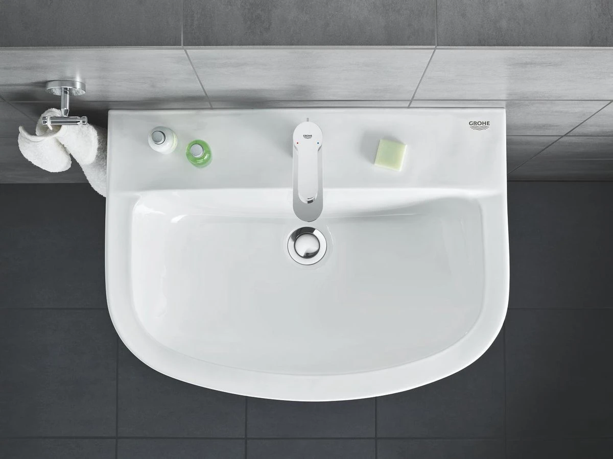GROHE Bau Wastafel - Keramiek - 60 X 44 Cm - Wit 10 GROHE Bau Wastafel - Keramiek - 60 X 44 Cm - Wit - Afbeelding 8