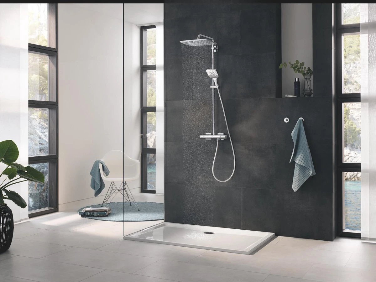 GROHE Rainshower Smartactive Cube 130 Douchekop - Ø 13cm - EcoJoy® - 3 Straalsoorten - 26582000 14 GROHE Rainshower Smartactive Cube 130 Douchekop - Ø 13cm - EcoJoy® - 3 Straalsoorten - 26582000 - Afbeelding 12