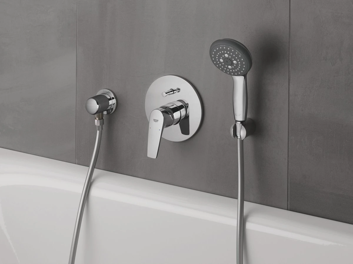GROHE QuickFix Vitalio Start 100 Douchekop - 3 Straalsoorten - Ø 10 Cm - EcoJoy - 26031000 6 GROHE QuickFix Vitalio Start 100 Douchekop - 3 Straalsoorten - Ø 10 Cm - EcoJoy - 26031000 - Afbeelding 4
