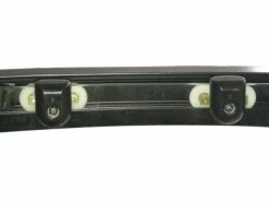 Merkloos Douchecabine Kwartrond 90x90x200 Cm 6 Mm Nano Anti Kalk Veiligheidsglas Met Zwart Aluminium Omlijsting -Badkamer Wijs 1200x900 128