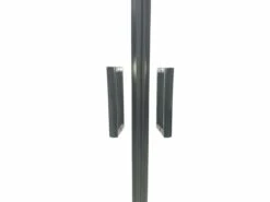 Merkloos Douchecabine Kwartrond 90x90x200 Cm 6 Mm Nano Anti Kalk Veiligheidsglas Met Zwart Aluminium Omlijsting -Badkamer Wijs 1200x900 133