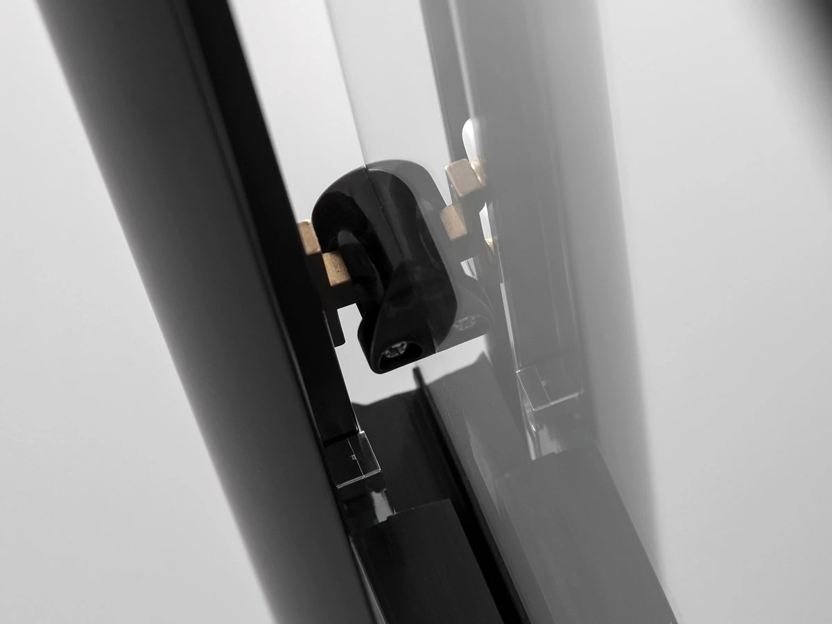 Merkloos Douchecabine Vierkant - 90x90x200cm 6 Mm - Nano Anti Kalk Veiligheidsglas - Zwart Aluminium Omlijsting 10 Merkloos Douchecabine Vierkant - 90x90x200cm 6 Mm - Nano Anti Kalk Veiligheidsglas - Zwart Aluminium Omlijsting - Afbeelding 8