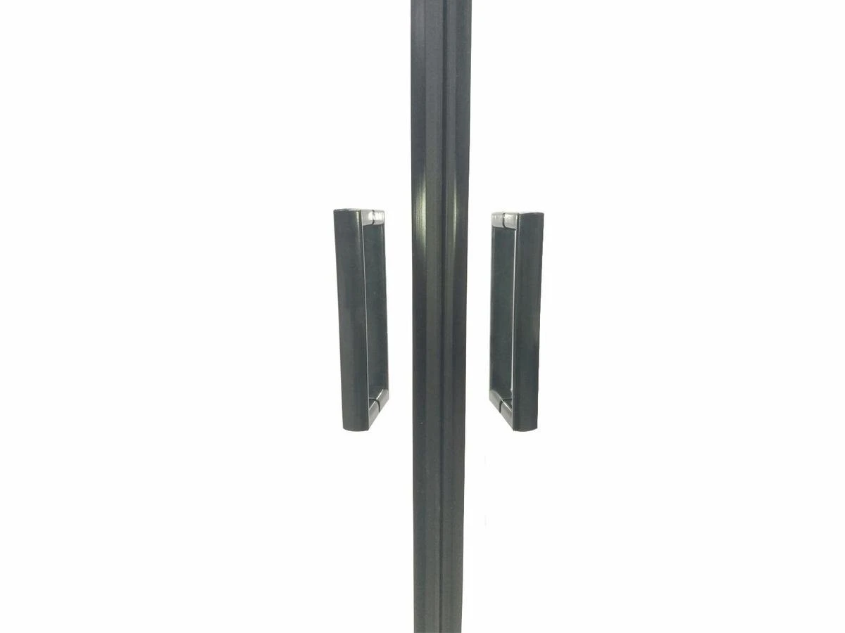 Merkloos Douchecabine Vierkant - 90x90x200cm 6 Mm - Nano Anti Kalk Veiligheidsglas - Zwart Aluminium Omlijsting 16 Merkloos Douchecabine Vierkant - 90x90x200cm 6 Mm - Nano Anti Kalk Veiligheidsglas - Zwart Aluminium Omlijsting - Afbeelding 14